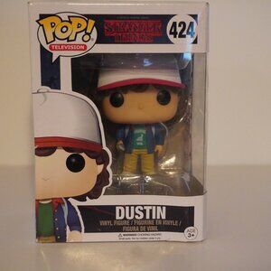Strangers Thing Dustin Funko Pop 424 Brand New!!